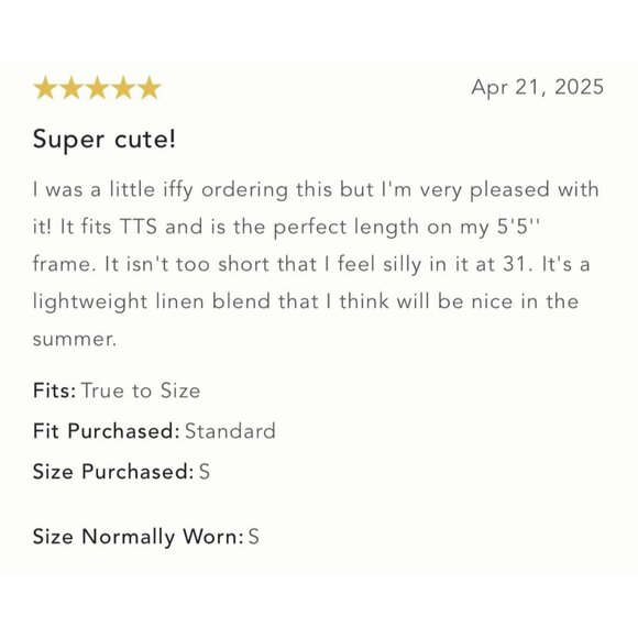 NWT Size S - Farm Rio Cherry Linen Blend Skort (NWT US$ 148) - Picture 12 of 16